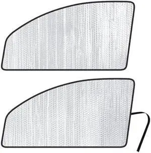 YelloPro Side Window Front Seat Sunshade (Set of 2) Custom Fit for 2005 2006 2007 2008 2009 2010 2011 2012 2013 2014 2015 Toyota Tacoma, 2Dr 2 Door Access Cab 4Dr 4 Door Double Cab