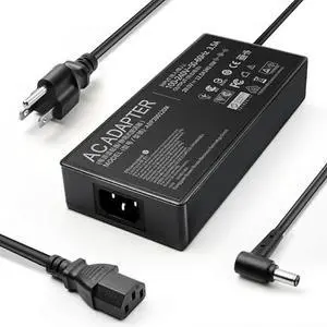 240W AC Adapter Power Supply Fit for Asus Rog Zephyrus Duo 15 GX550LXS, M16 GU603HM, G14 GA401Q G15 GA502D S15 GX502 S17 GX701 G533QS Gaming Laptop Charger ADP-240EB B A20-240P1A