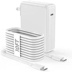 10FT 140W/118W/96W Mac Book Pro Fast Charger,Long 10Foot USB C Charger Cable Quick Apple Laptop Adapter Fast Charging for Macbook Pro 16,15,14,13inch 2024,2023,2022,2021,2020,2019,M1 M2 M3 MacBook Air