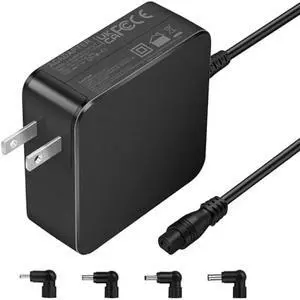 65W 45W 33W Charger Compatible with Asus X541N X541NA X553M X540S F510U Q200E Q302L Q504UA Q304U UX360C UX31A UX330U UX305C C202SA C300SA Replacement Round Connector