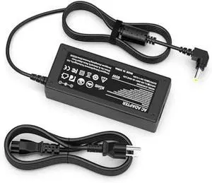 65W Laptop Charger Compatible with Asus Q551L, U56E, X551M, X555L, X540S, X45A, X550, X550ZA, X551, X551CA, X551MA, X553M, X53U, X550C; ADP-65DW A, BAD887320, EXA0703YH, PA-1650-78 Power Supply Cord
