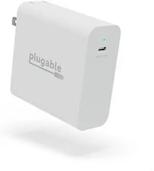 Plugable 140W USB C Charger, GaN Wall Charger for Laptop, PD 3.1 (EPR) Power Adapter, Compatible with MacBook Pro, MacBook Air iPad Pro, Surface and USB-C Devices