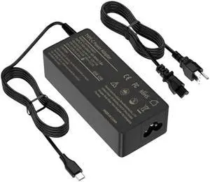 Universal Chromebook Charger USB C Laptop Charger 45W 65W Fast Charging for Lenovo Thinkpad, HP, Dell Latitude XPS 15, Samsung Acer Asus Google Computer Laptop Tablet Type C AC Adapter Power Cord