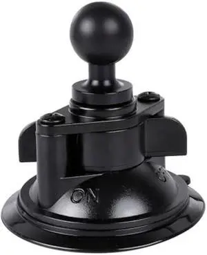 Suction Cup Base Mount with 25mm/1 Ball,Compatible with RAM Mounts and Other B Size Double Ball Socket Arm