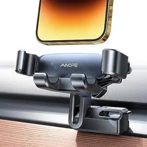 AINOPE for Tesla Phone Mount Holder Upgrade Gravity for Tesla Model 3 Y Phone Mount Holder Car Accessories Fits for 4-7inch iPhone & Android Phones