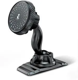 eSamcore Phone Holder for Car - Magnetic Car Phone Mount for Vehicle Dashboard, [Double 360 Adjustable Stand] Cell Phone Automobile Cradles with Strong Magnets for iPhone