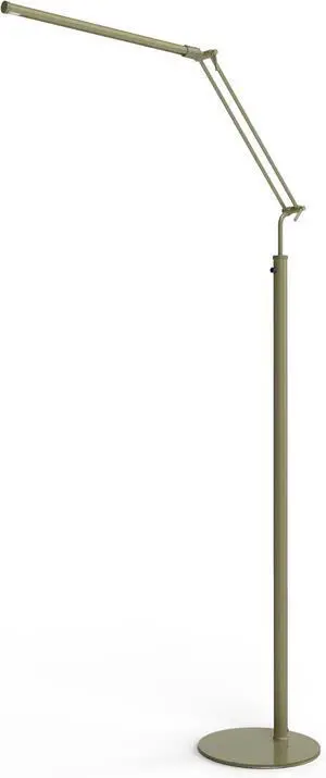 Cocoweb High Powered, dimmable, LED Floor Lamp - Fled-GPS (Antique Brass)