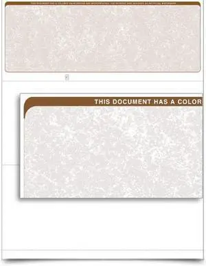 VersaCheck - Form 1000 - Classic - Tan - 250 Sheets