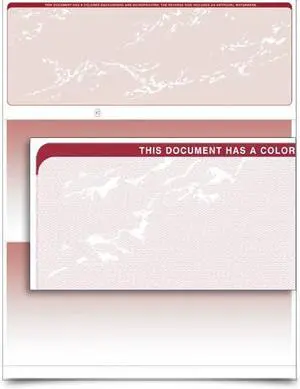 VersaCheck - Form 1000 - Prestige - Burgundy - 250 Sheets