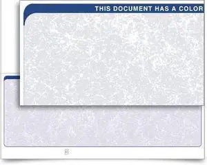 VersaCheck - Form 1002 - Classic - Blue - 250 Sheets