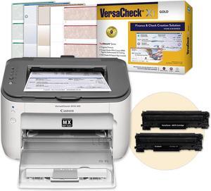 VersaCheck® Canon M15 MXE MICR Check & Document Laser Printer with Bonus Cartridge & VersaCheck X1 Gold Finance and Check Creation Software
