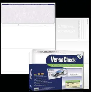 VersaCheck - Form 1000 - Classic - Blue - 250 Sheets