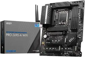 MSI PRO Z690-A WIFI DDR5 LGA 1700 Intel Z690 SATA 6Gb/s ATX Intel Motherboard
