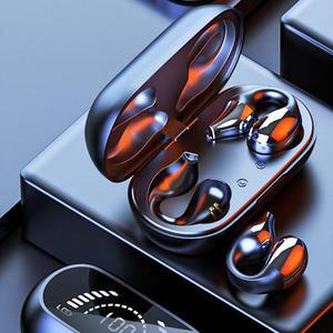 eYotto Wireless Bluetooth Earphone Air Conduction Ear Headphones 5.3 Gaming Headphones for Kids Adult Gym Workout Sports iPhone Android
