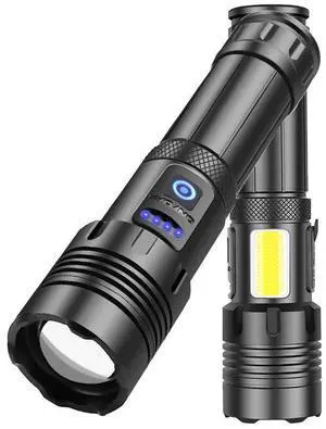 eYotto LED Flashlight, 7 Lighting Modes Super Bright Handheld Flashlight, 1000000LM High Powered LED Flashlight for Outdoor Activies Search Work Camping Climbing