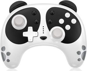 Wireless Pro Controller for Nintendo Switch, STOGA Panda Switch Controller with NFC Wake-up Function, Compatible with Switch Lite/PC, Support Motion Control Turbo Vibration 2021 New
