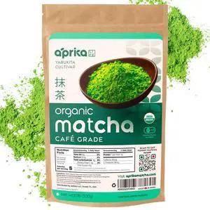 AprikaLife Organic Matcha Green Tea Powder Authentic Japanese Matcha Powder - Best for Delicious Matcha Latte - Unsweetened Matcha Tea Powder from Japan - Green Tea Matcha Powder - 1.1 lbs (500g) AprikaLife Organic Matcha Green Tea Powder Authentic Japanese Matcha Powder - Best for Delicious Matcha Latte - Unsweetened Matcha Tea Powder from Japan - Green Tea Matcha Powder - 1.1 lbs (500g)