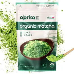 Organic Matcha Green Tea Powder Authentic Japanese Matcha Powder - Best for Delicious Matcha Latte - Unsweetened Matcha Tea Powder from Japan - Green Tea Matcha Powder - 3.5oz (100g) - by AprikaLife Organic Matcha Green Tea Powder Authentic Japanese Matcha Powder - Best for Delicious Matcha Latte - Unsweetened Matcha Tea Powder from Japan - Green Tea Matcha Powder - 3.5oz (100g) - by AprikaLife