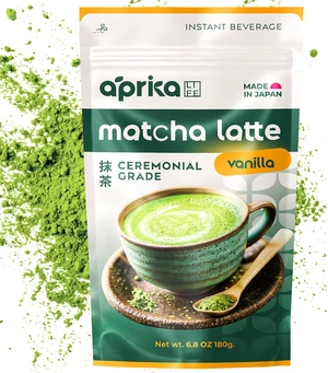 AprikaLife Sweet Matcha Latte Mix - 1st Harvest Ceremonial Grade - 6.4 oz
Japanese Ceremonial Grade Matcha Latte Powder, Natural Vanilla Flavor. Mix with Milk for Hot & Iced Lattes. Barista Style. AprikaLife Sweet Matcha Latte Mix - 1st Harvest Ceremonial Grade - 6.4 oz
Japanese Ceremonial Grade Matcha Latte Powder, Natural Vanilla Flavor. Mix with Milk for Hot & Iced Lattes. Barista Style.
