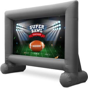 Redia 14 Feet Inflatable Outdoor and Indoor Theater Projector Screen with Built-in Blower