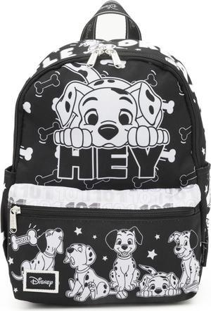 Wondapop 101 Dalmatians 13" Nylon Daypack, Unique Design, Spacious Capacity, Durable Material, Comfortable Wear, Ideal for Collectors