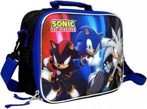 Sonic The Hedgehog Toys Collectibles Insulated Lunch Bag with Adjustable Shoulder Straps