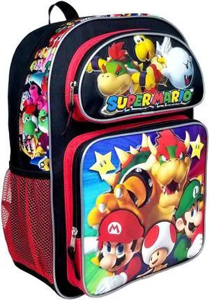 Accessory Innovations Toys - Collectibles SUPER MARIO Bros Super Bowser Large Backpack #NN43718