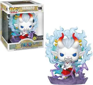 Funko Pop! ONE Piece Yamato 6-Inch Exclusive Glow in The Dark Vinyl Figure #1596 - Hobby Collectible