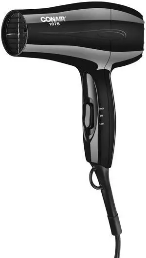 Conair Hair Dryer, 1875W Mid-Size Hair Dryer