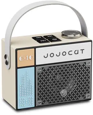 Retro Bluetooth Speaker, Vintage Decor, Small Wireless Bluetooth Speaker, Cute Old Fashion Style for Kitchen Desk Bedroom Office Party Outdoor Kawaii