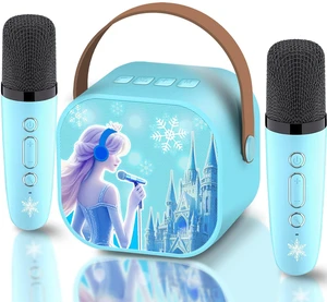 Frozen Toys for Girls Mini Karaoke Machine for Kids Princess Toys 3 4 5 6 7 8 9 10 Year Old Girl Birthday Gifts Kids Toys Toddler Wireless Microphones Frozen Toys for Girls Mini Karaoke Machine for Kids Princess Toys 3 4 5 6 7 8 9 10 Year Old Girl Birthday Gifts Kids Toys Toddler Wireless Microphones