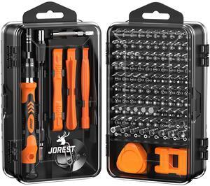 JOREST 117 in 1 Precision Screwdriver Set, Tool Gifts for Men, Mini Repair Tool Kit with Torx Triwing Bits, Repair for Computer, Macbook, Laptop, PC, RC, PS5, iphone, Electronics, XBOX, Glasses