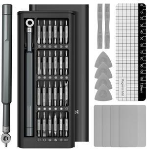 SHARDEN Precision Screwdriver Set, 60 in 1 Screw Driver Set Kit with Torx, Phillips, Flathead, Mini Repair Tools Kit for Laptop, Phone, MacBook, Computer, Electronics, Glasses, Watch