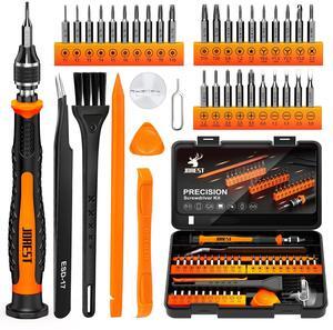 JOREST 38Pcs Small Precision Screwdriver Set (S2 Steel), Magnetic Screwdriver Set with Torx T5 T6 T8, Mini Repair Tool Kit for Macbook, Computer, Laptop, iPhone, PS4 PS5, Xbox, Switch, Glasses, Watch
