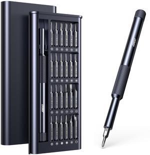 JOREST 25-IN-1 Precision Screwdriver Set, Mini Repair Tool Kit with Torx for Macbook, Computer, Laptop, iPhone, PS5, Xbox, Switch, Glasses, Watch, Ring Doorbell, Electronic, Small Gift Gadget for Men