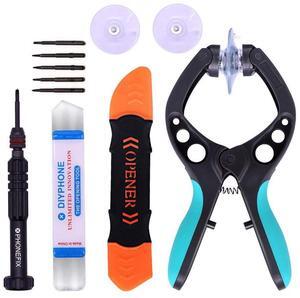 4 in 1 Cellphone Repair Tool Precision Screwdriver Set LCD Screen Replacement Tool Kit Suction Cup Opening Tools Kit for Phone Repair Pry Tool
