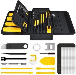Precision Screwdriver Sets, PHYONEER 146 in 1 Tool Kit with Alloy Mini Screwdriver, 120 Magnetic Bits, 24 Types of Accessories, Repair Tool Kit for Electronics,PC,Computer,Cell Phone,Laptop,Xbox,PS5