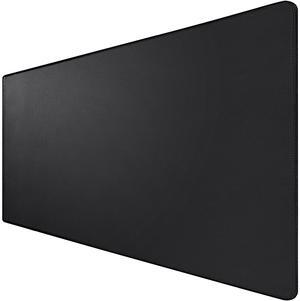 Large Gaming Mouse Pad with Non-Slip Rubber Base, Waterproof Extra Large Desk Mousepad with Stitched Edges, XXL Computer Long Keyboard Mouse Mat for Gamer, Office & Home, 31.5" x 15.7", Black