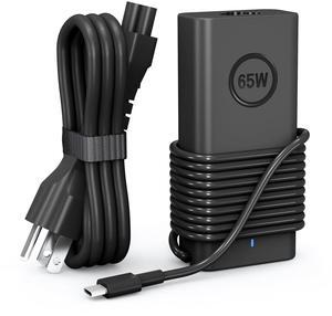 65W USB-C Dell Laptop Charger for Dell XPS 13 and Dell Latitude Charger 3340 3440 3540 3550 5420 5430 5520 5320 5340 5440 5550 7440 7490 7640 7410 7310 2-in-1 9440 2in1 Laptop - Power Cord Included