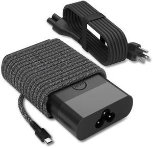 Universal New Slim 65W USB C Laptop Charger - Replacement for HP Computer Envy x360/Elitebook x360/Spectre x360/Elite x2/Pavilion/Chromebook, Dell/Lenovo/Acer/Asus/Samsung Type C Power Adapter Cord