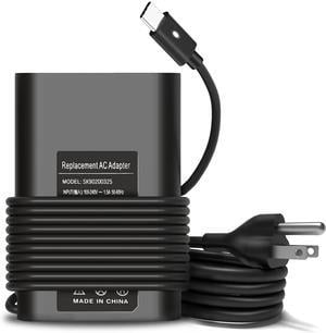 65W USB C Laptop Charger Replacement for Dell Latitude 5430 5520 5320 5330 5420 5520 5421 7420 7490 7400,Chromebook 3100 3300 3380 3400 3500 5190 5300,Dell XPS 13 Type C Computer Charger AC Adapter