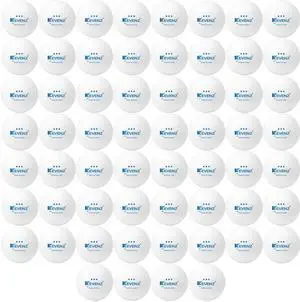 KEVENZ 3 Star Ping Pong Balls, 60,120 or 12 Pack Advanced Table Tennis Balls,Bulk Outdoor Ping-Pong balls