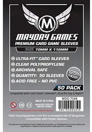 Mayday Games Lost Cities Sleeves (70x110mm) - 50 Premium Sleeves