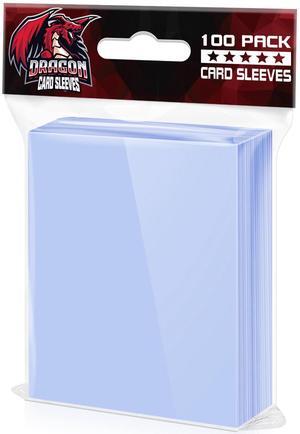 100 Counts Card Sleeves for Trading Card, Soft Clear Baseball Cards Sleeves Penny Sleeves Fit for Standard, Football, MTG, Sprots, Game Cards
