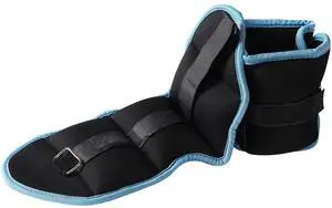 JFIT Ankle Weight Pair 3.0 LBS, Set of 2 with Adjustable Velcro Straps - Breathable, Moisture Absorbent Weight Straps for Men and Women - Comfortable Ankle, Wrist Weights