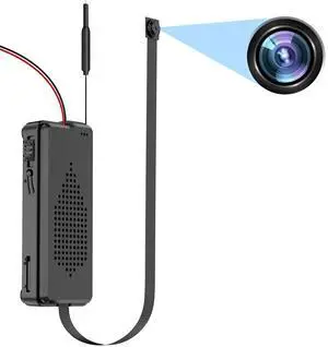 Erdsnt Mini Camera Module HD 1080P DIY Wireless Nanny Cam, Motion Detection, Live Video to Phone App, SD Card Slot, NO Audio