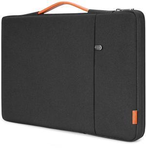 NIDOO 15.6 inch Laptop Sleeve Case Carrying Bag Handle for 16" MacBook Pro M3 M2 M1 / 15.6" Lenovo Legion 5 / ThinkPad T15 P15s E15 L15 T15g P1 P15/ 16" Legion Slim 5 Gen 9/ Thinkbook 16p / LG gram 17