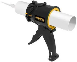 SILIGUN Gen-3 Compact Caulking Gun - No Drip Caulk Gun - Patented Design - Lightweight ABS Frame - Works with All 10 oz Tubes