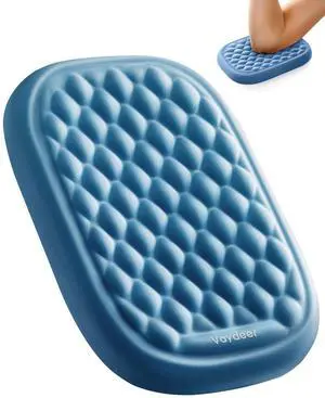 [Upgraded Larger and Thicker]Vaydeer Elbow Rest Pad, Desk Wrist Rest Memory Foam Armrest, Ergonomic Mouse Cushion Support, Wrist Pain Relief for Computer Laptop Working Typing Gaming Office-Ocean Blue