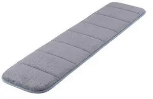 Upgraded Computer Wrist Elbow Pad, Creatiee Premium Memory Cotton Desktop Keyboard Arm Rest Support Mat for Office Desktop Working Gaming - Less Elbow Pain(Long-Sized, 7.9 x 31.5 inch)(Gray)